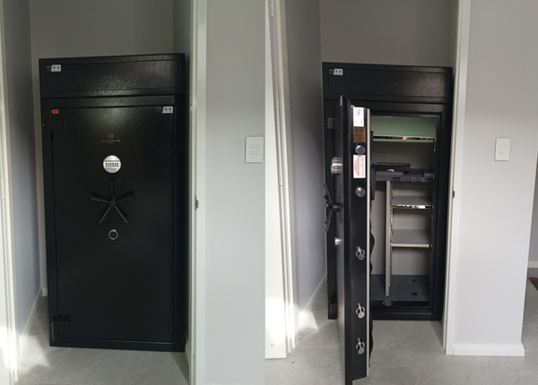 Custom Installation of a GC-5 Rifle Safe in South Perth